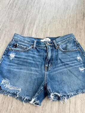 Kancan Denim Distressed Women’s Shorts